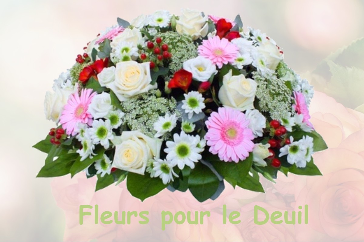 fleurs deuil MENTHONNEX-EN-BORNES